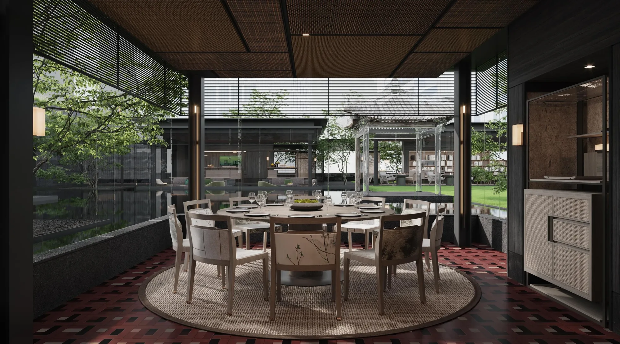 Alila Shanghai — ruang dalaman dan perincian 4