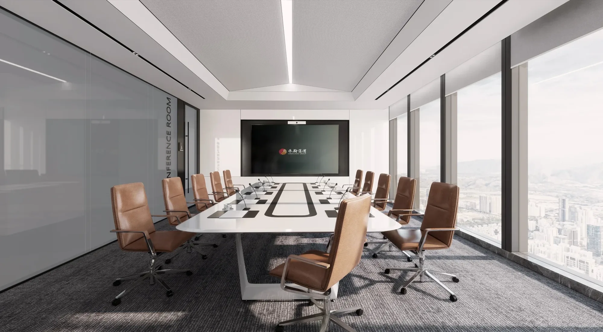 Cheng Han Group Headquarters — ruang dalaman dan perincian 3