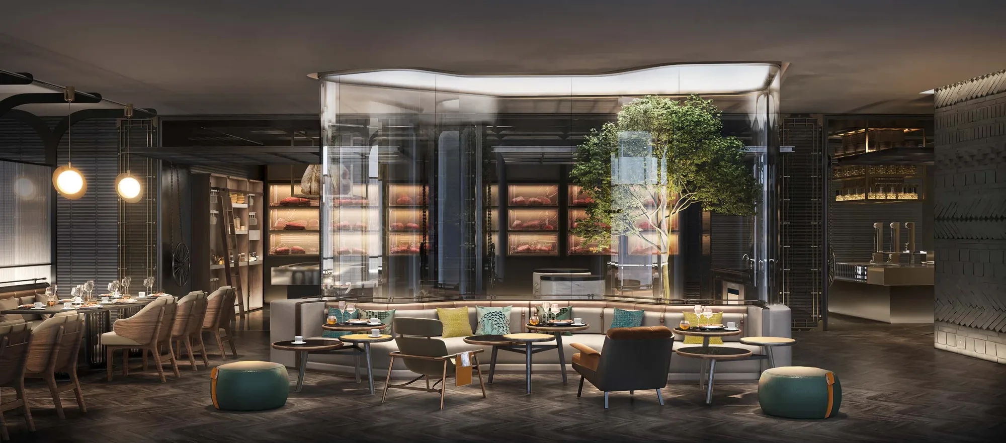 Hotel Indigo Suzhou — ruang dalaman dan perincian 3