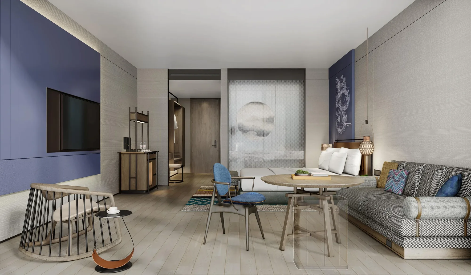 Hotel Indigo Suzhou — ruang dalaman dan perincian 4