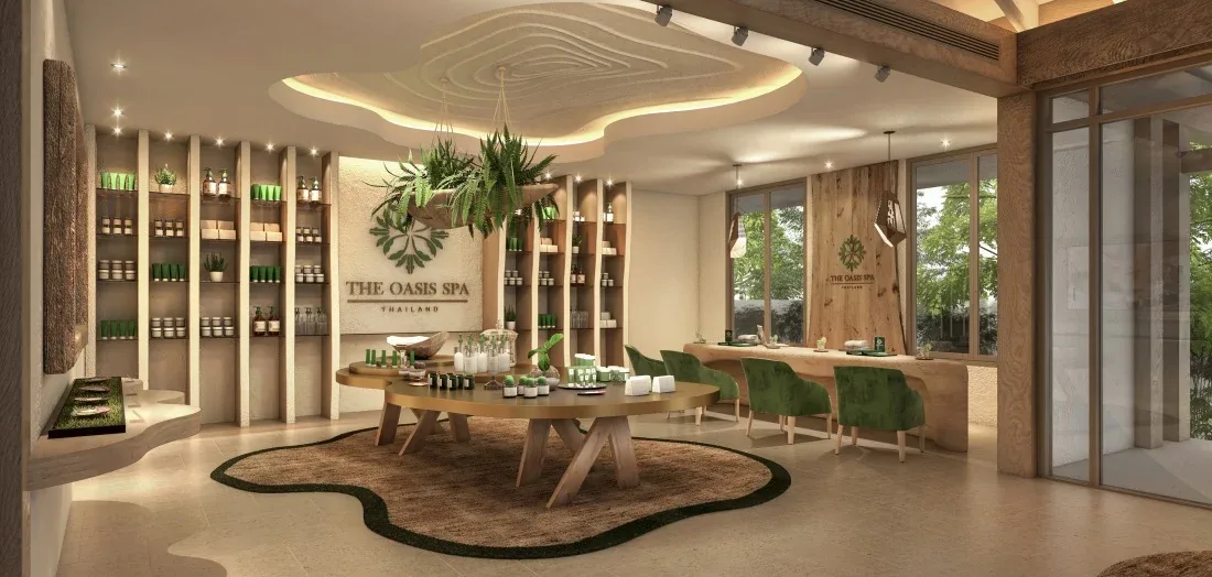 Oasis Spa — ruang dalaman dan perincian 3