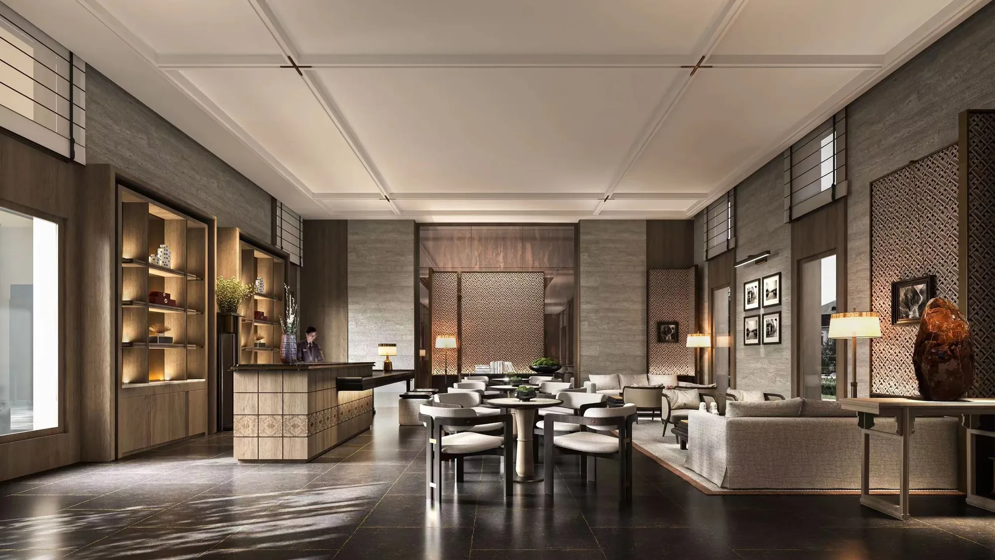 Qinglin Yue Shan Club — interior and spatial detail 2