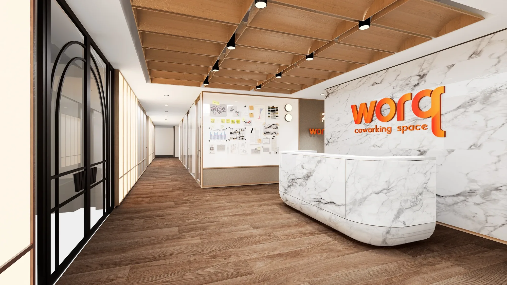WORQ Aspire Tower — ruang dalaman dan perincian 5