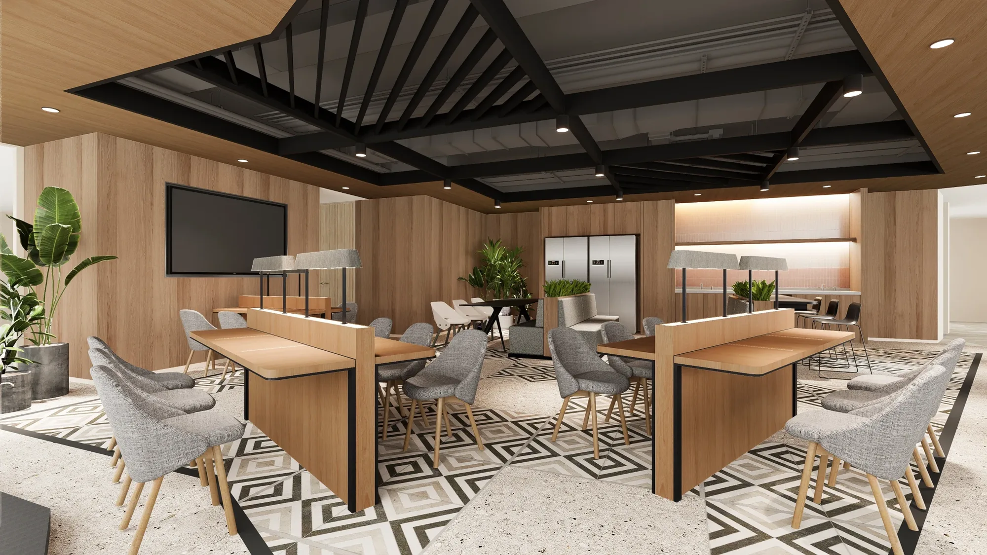 WORQ Aspire Tower — ruang dalaman dan perincian 6